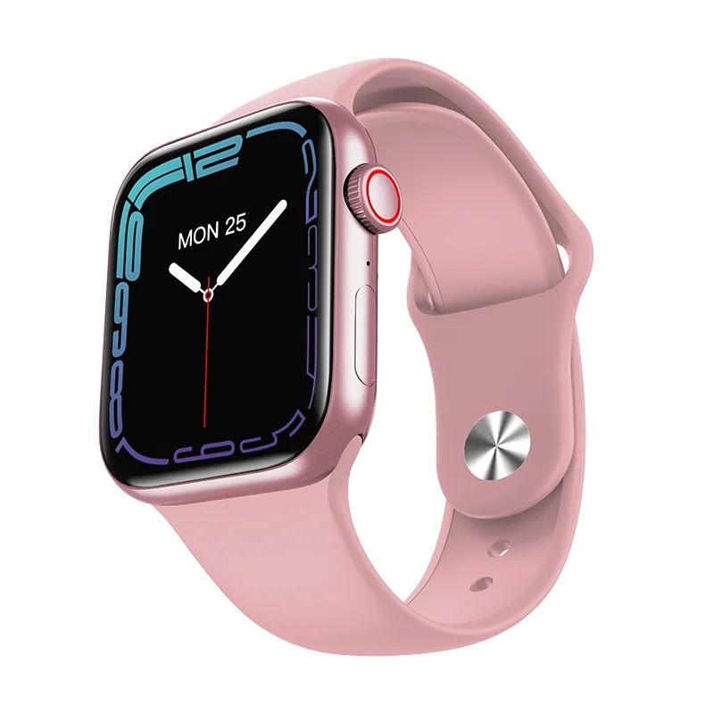 2022 Smartwatch HW37 PLUS IP68 Waterproof Men Women Smart Watch Series 7 Wireless Charging 1.782 Inch Double Button Watch 7