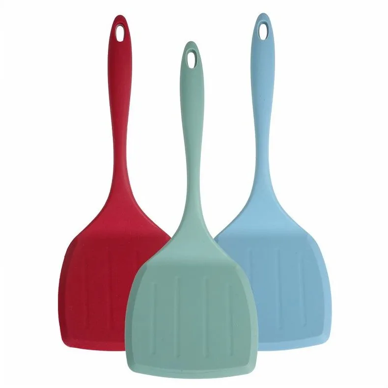 Top Sale  spatula non-stick Nylon Silicone Baking Pastry Spatula Pastry Spatula And Scraper Rubber Kitchen Cooking Utensils