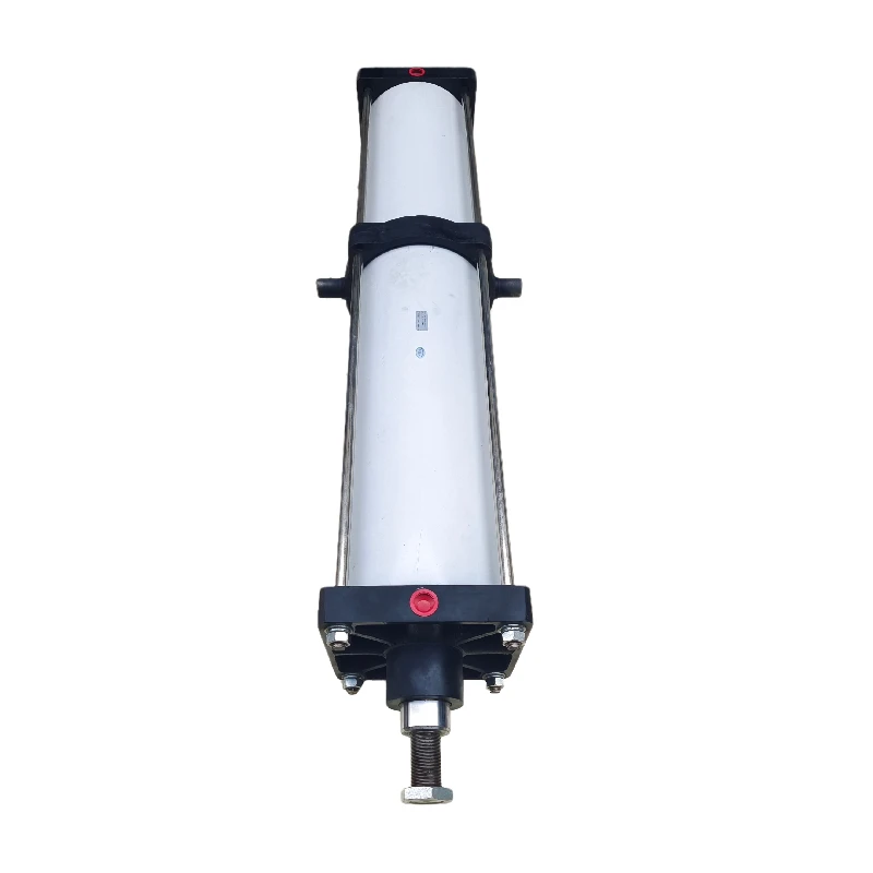 High Pressure Big Force Heavy Duty OD320 Double Acting Piston Air Cylinder Metallurgy Pneumatic Cylinder