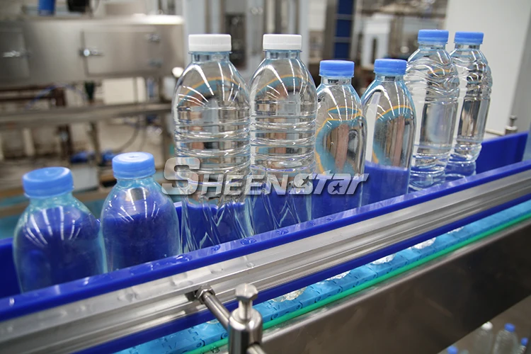 Automatic automatic table water mini bottle filling machine line
