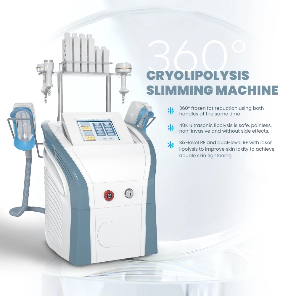 New design Portable fat freeze cryolipolysis 360 cryolipolysis machine Cryo Lipolysis Fat Free Cryo Liposuction Machine