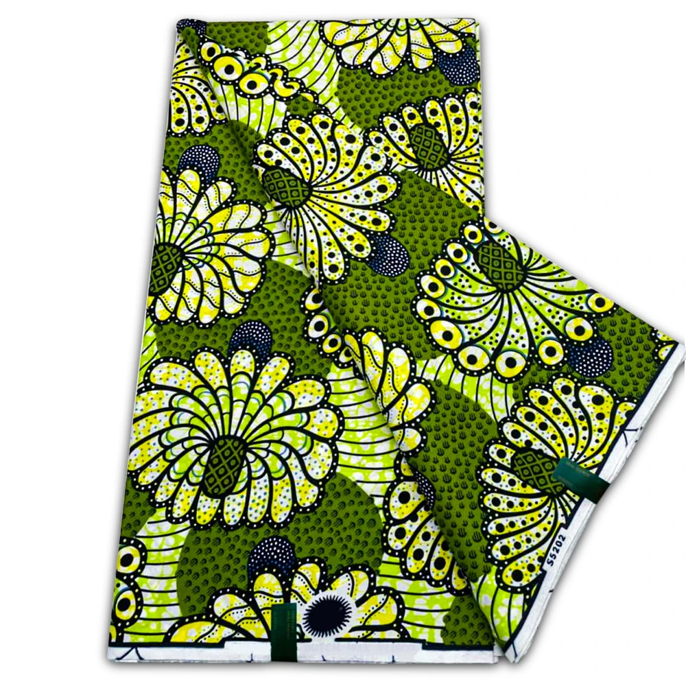 Fashion African Wax Holland Printed loincloth Fabric 6 Yards For Dutch Loincloth