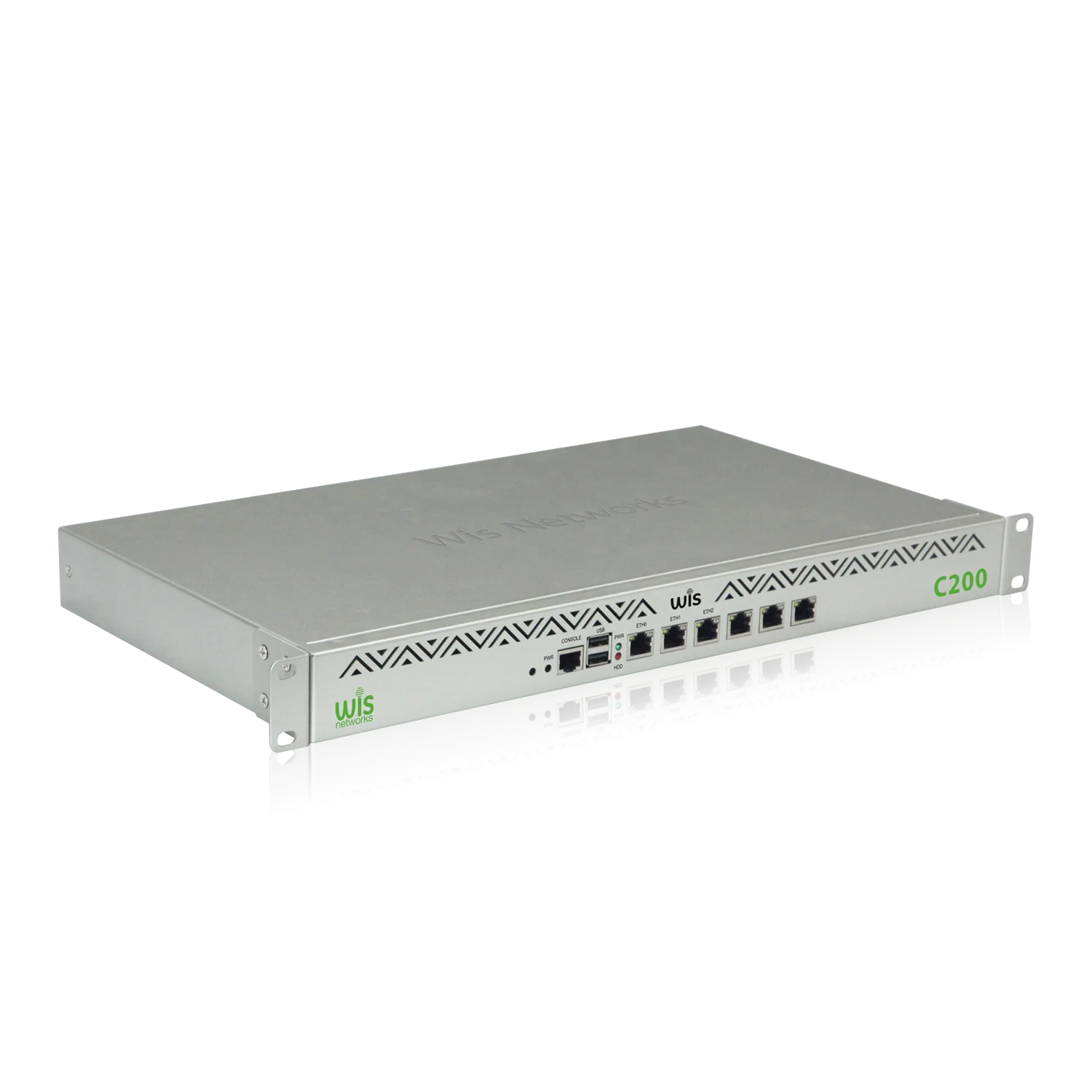 Контроллер точки доступа WIS C200 6 гигабитных RJ45 1 комбинированный порт 2 USB 0 unifi контроллер