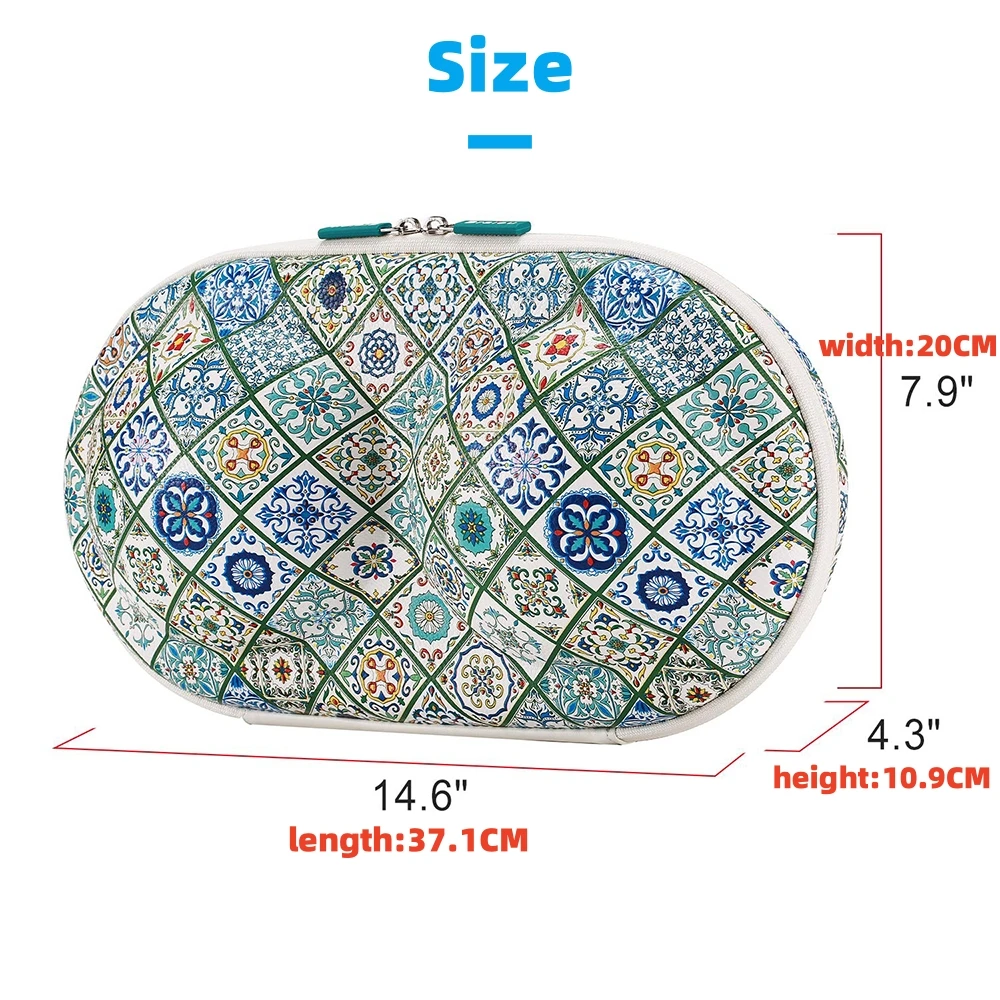 Outdoor Travel Portable Waterproof Other Special Purpose Bags Cases Silicone Invisible Bra Bag Eva Underwear Bra Case for Women