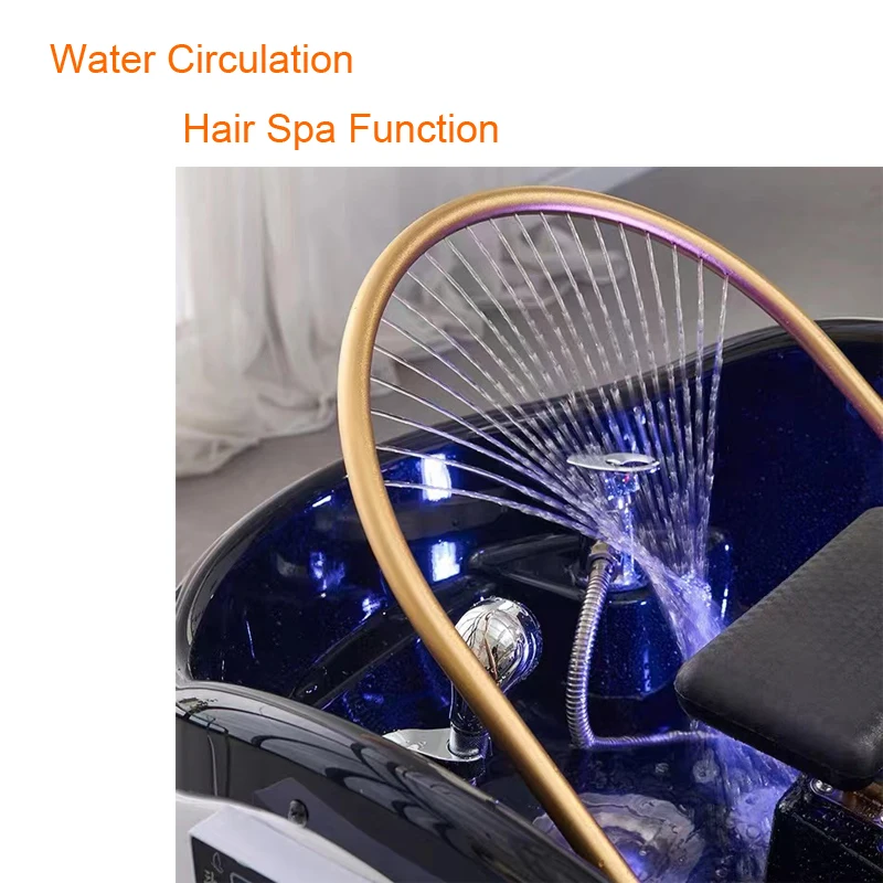 Пользовательский логотип OEM Head Spa Роскошная панель управления для кровати шампуня