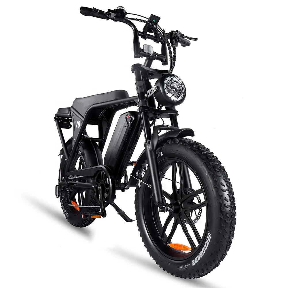 250W OUXI V8 e-Bike Fat tire Electric 25kmh bike e bike 250W Strong Power City Ebike Eu Warehouse shipping to your door FATBIKE