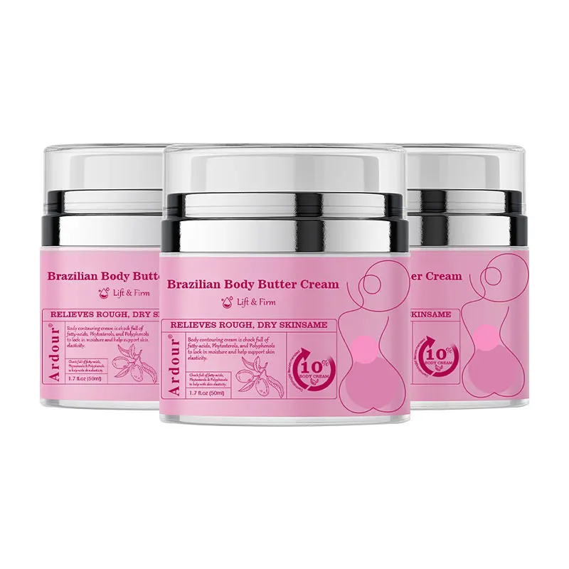Helps Reduce the Appearance of Cellulite  for a Lifted and Firm-looking Derriere Brazilian Body Butter Cream