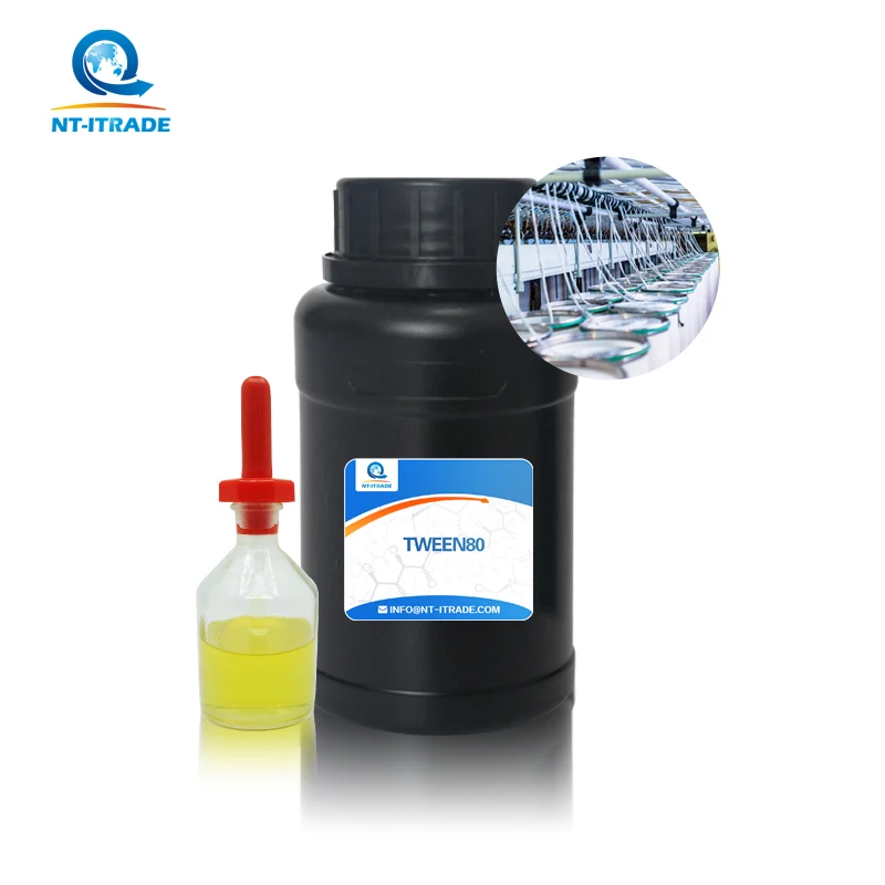NT-ITRADE Brand best tween 80 price food additive tween-80 CAS 9005-65-6