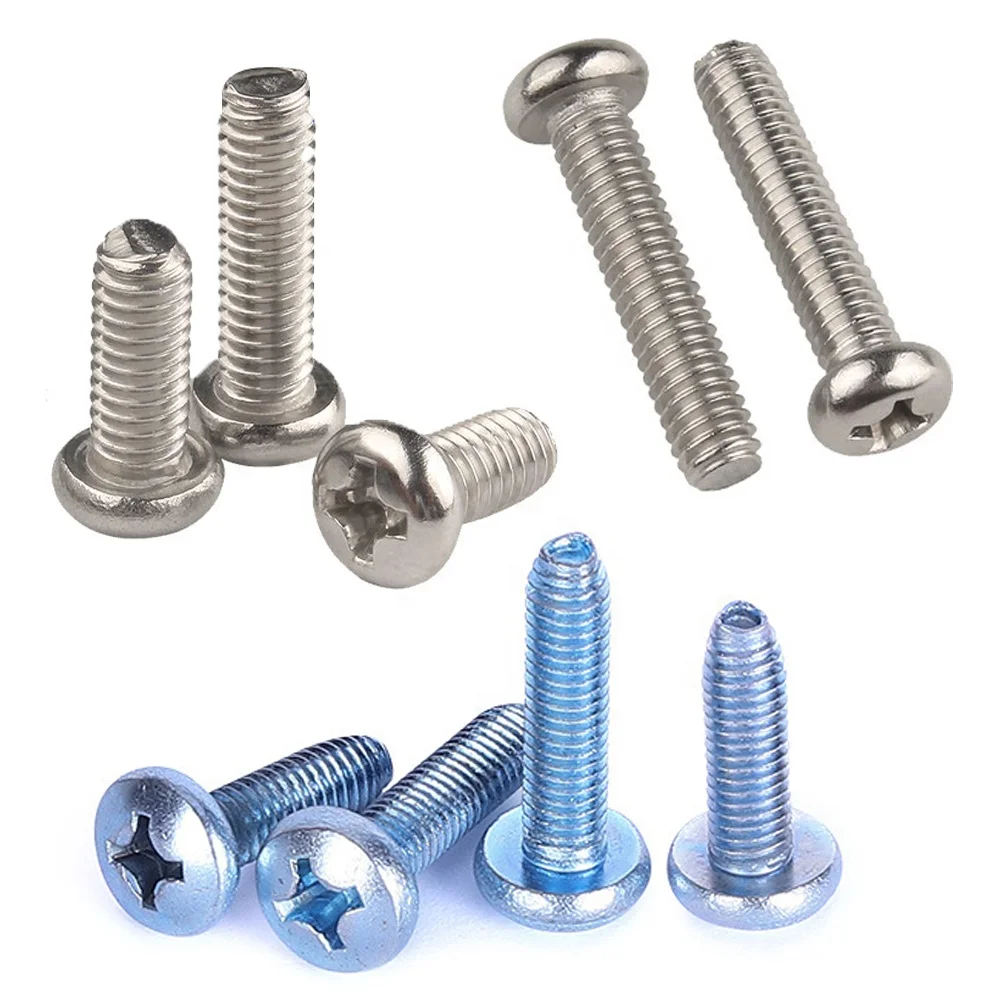 Wholesale screws Din912 M5 M6 M8 m4 x7mm carbon stainless steel zinc smooth button hex socket head cap tornillo bolt screw
