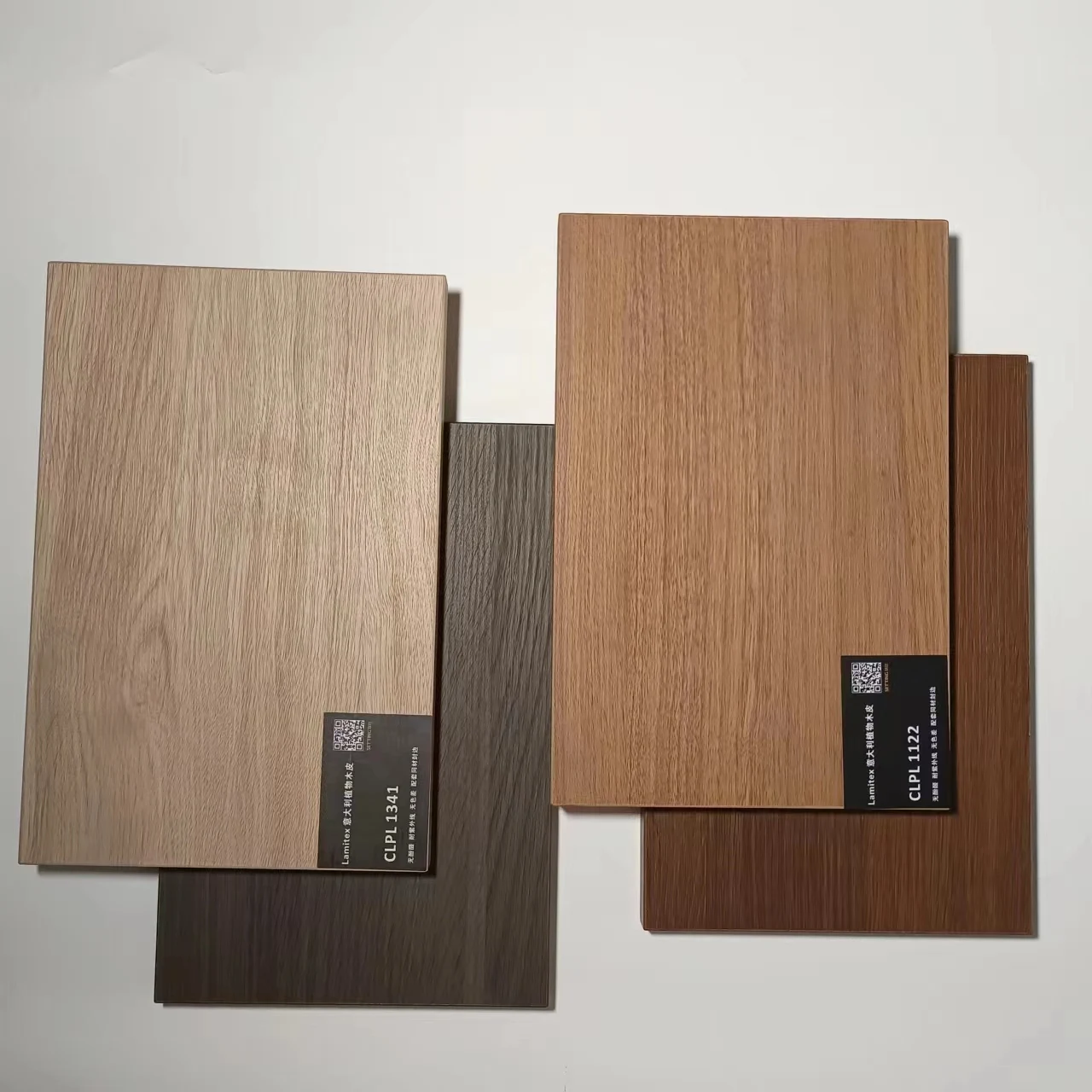 LAMITEX Plant Grain Decorative Panels Wood Style Film Veneer Board Indodor Furniture Medium Density Fiberboard