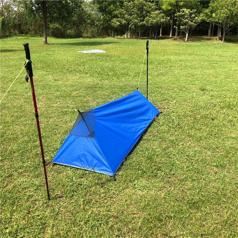 Hot Selling 2023 New Rodless Pocket Small Light Tarp Bivvy Tent For Bushcraft Hiking