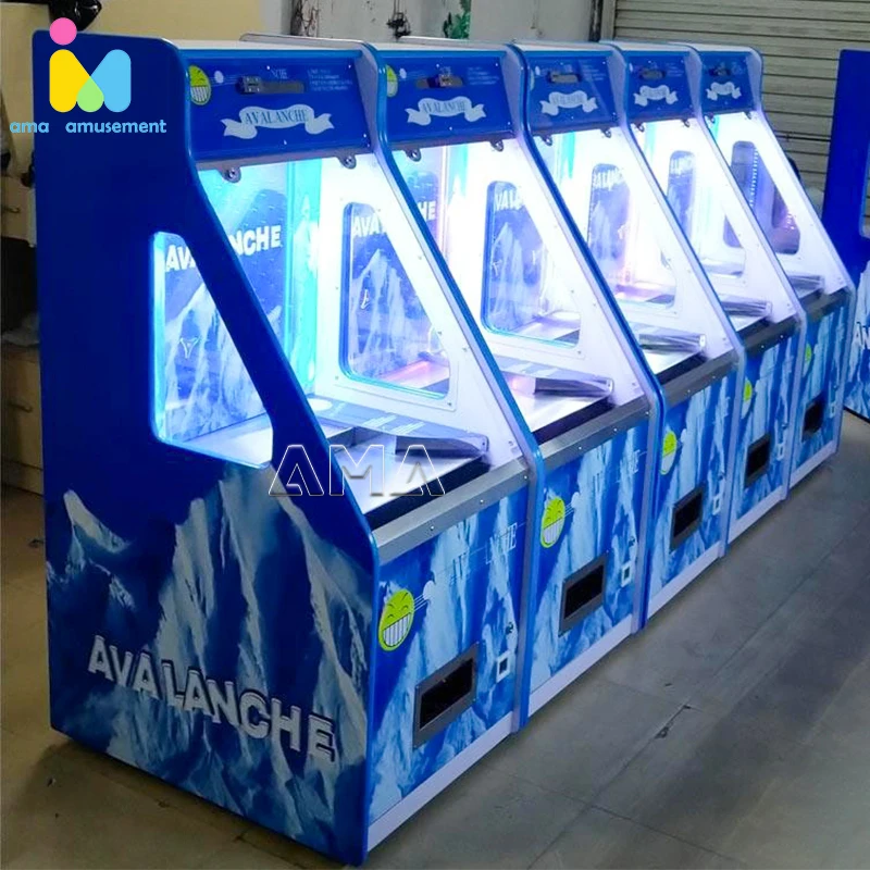 AMA Amusement Coin Push Machine Coin Operated Arcade Exchange Game Machine Mini Coin Pusher For Sale