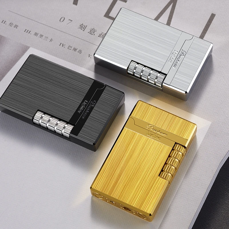 Premium Quality lighters Customizable carved tobacco accessories refillable cigarette lighter Metal lighter gas for a picnic