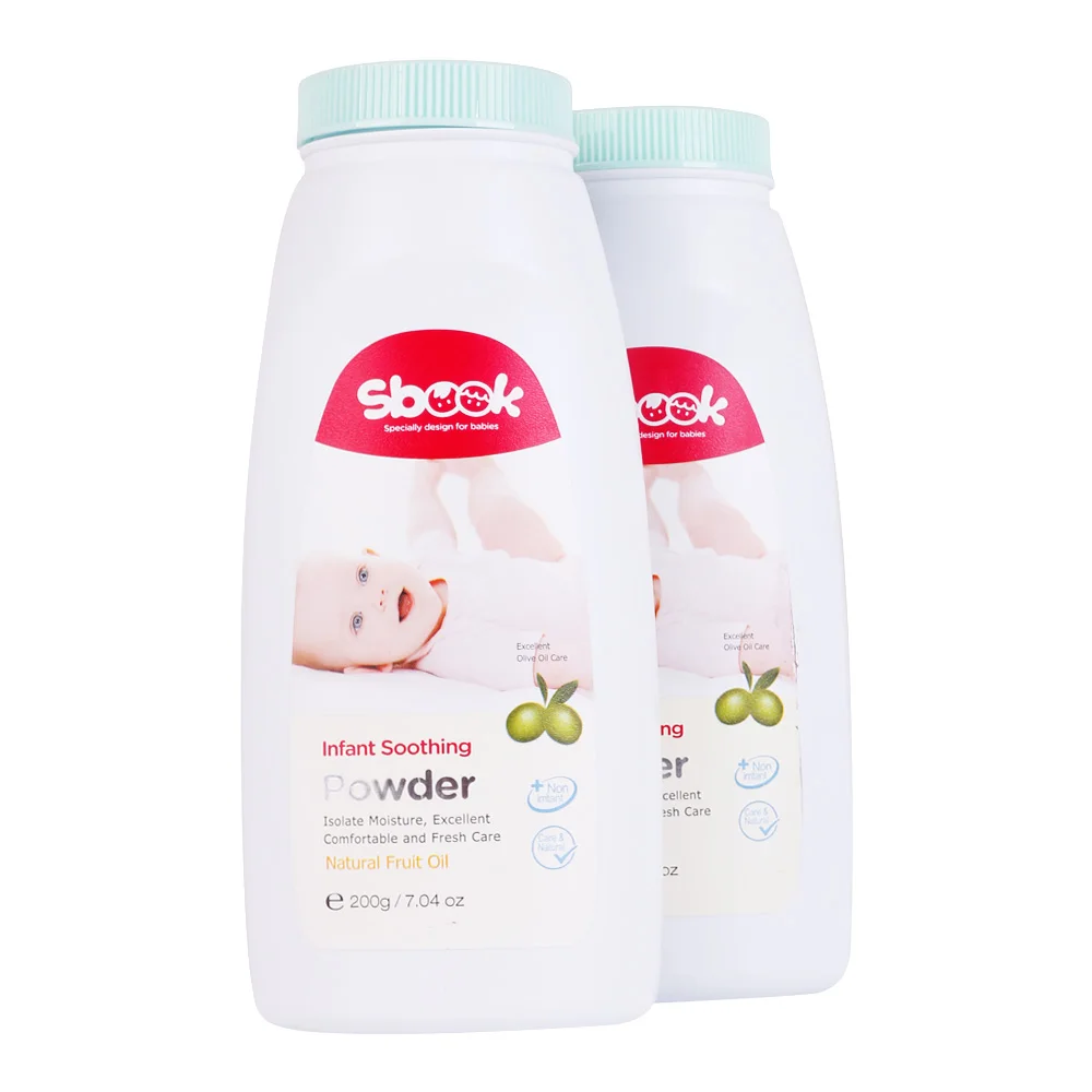 SBOOK 200 г детский порошок обеспечивает мягкий способ успокоить кожу ребенка и оставить ее мягкой, гладкой и удобной