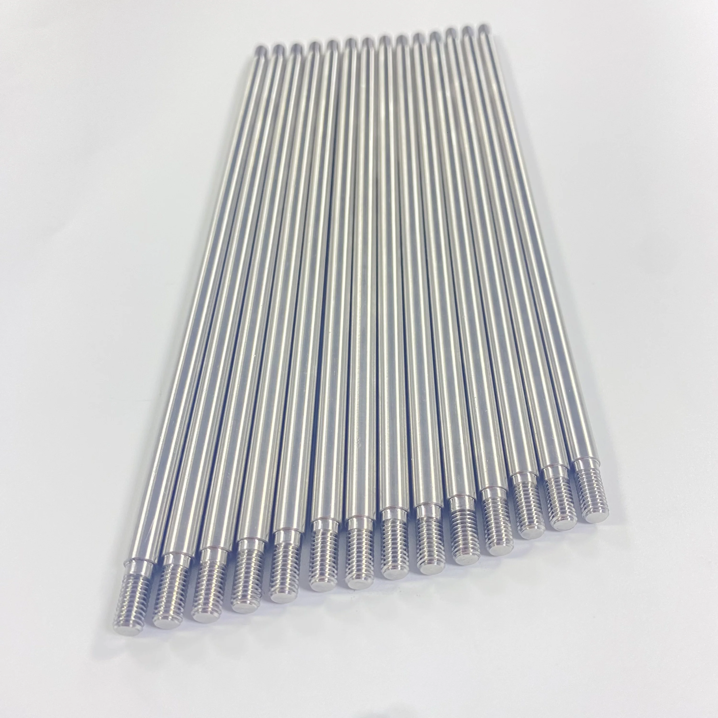 High Precision Axis Machine Metal CNC Cylinder Hollow Long Steel Shafts Customized Machining Service Stainless Steel Drilling