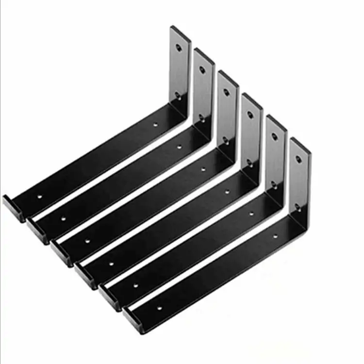 20*4*15cm Iron Wall Triangular Support Bracket Bookshelf Wall Mounted Partition Load Bearing Support Shelf Layer Plate Bracket