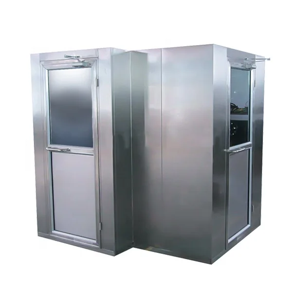 Stainless Steel Automatic Blowing Air Shower With Hepa Filter Air Shower Cleanroom