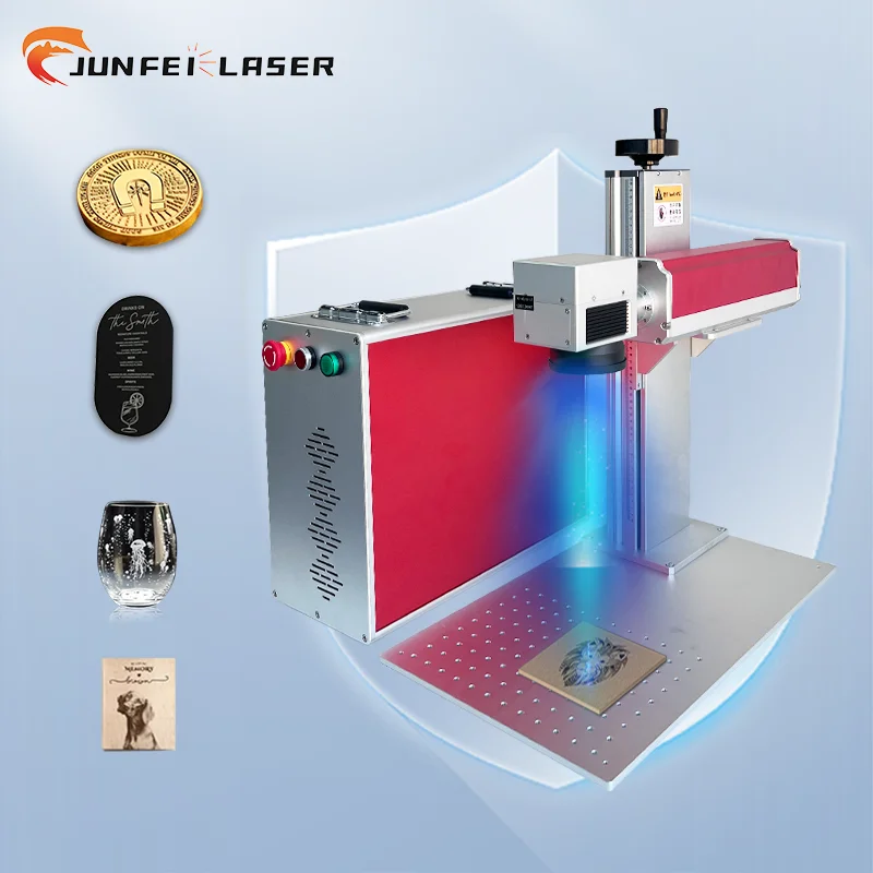 JPT M7  Lazer Lens 30w 50w 60w 100w 2.5D 3D max mopa marking machine for metal engraving on gold jewelry glass bottles