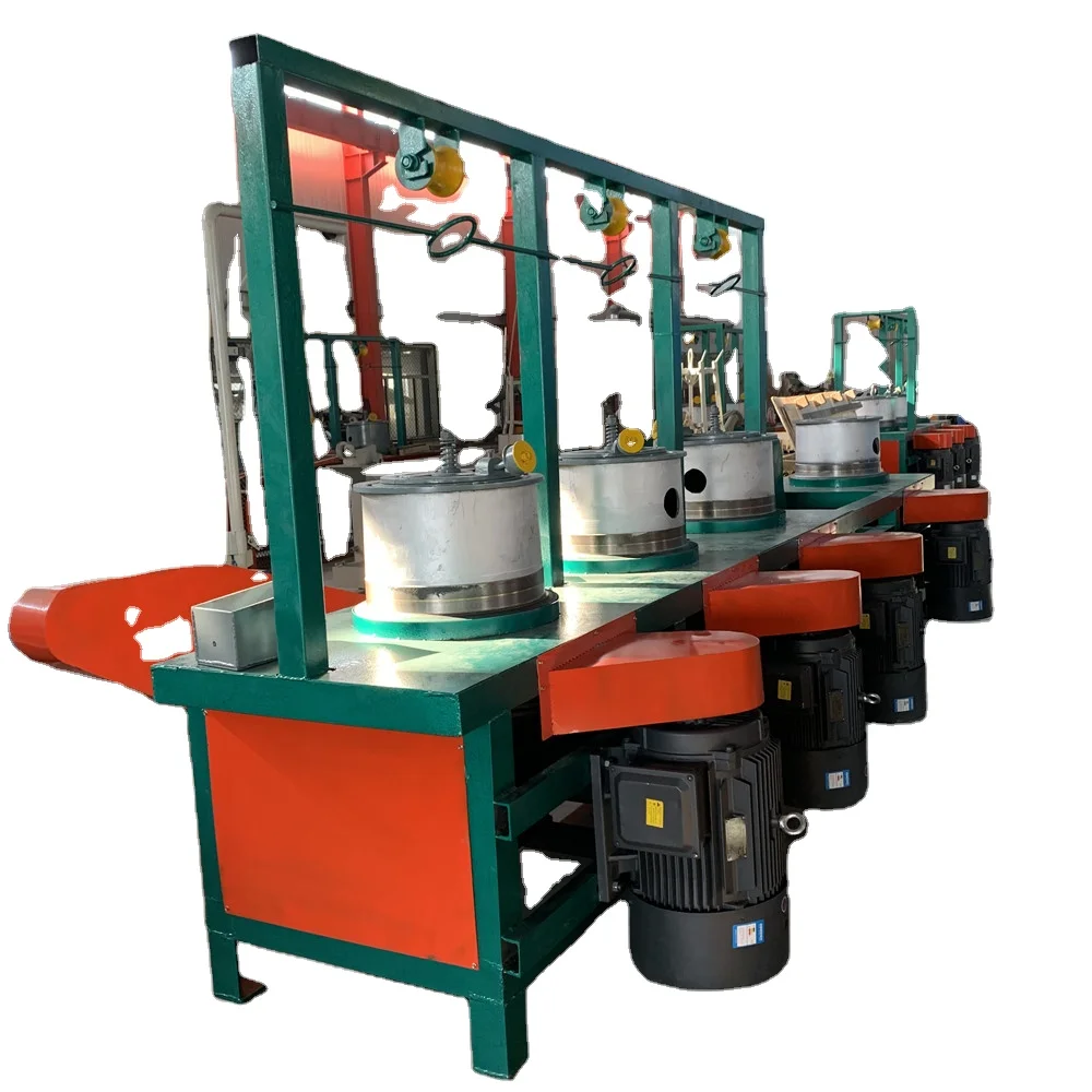 Wire drawing machine with annealing coiler spare parts