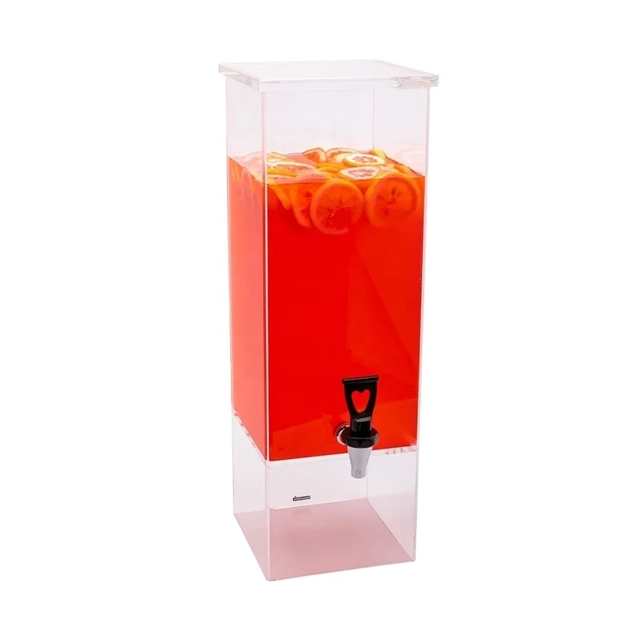 Modern Acrylic Wedding Beverage Dispenser for Party Catering