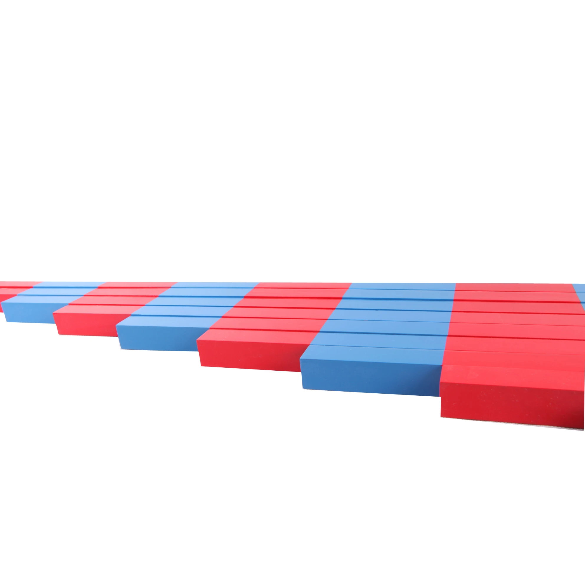 2019 Hot sale Montessori materials wooden educational toys Early education math toy Numerical Rods