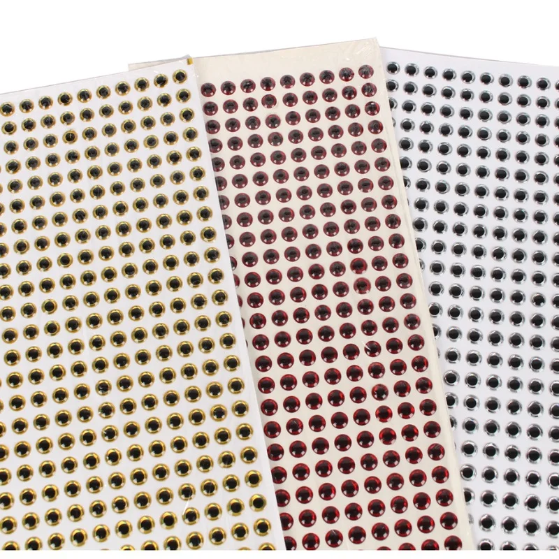 Complete color and size fishing 3d lure eyes Metal Jigging Lead fishing Lures