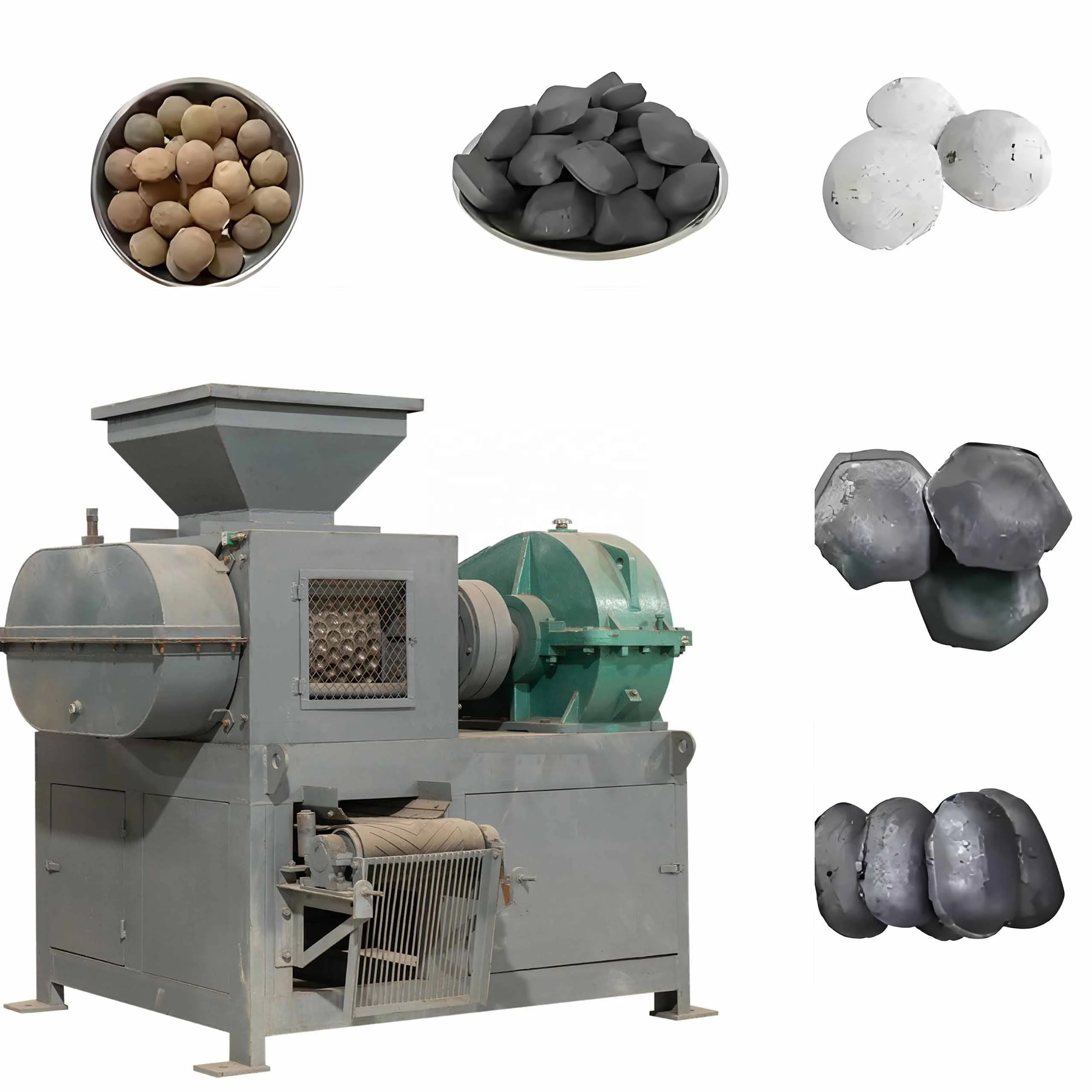 20 Years Experience wet dry ball pressing equipment egg pillow oval shape charcoal briquette press making machine