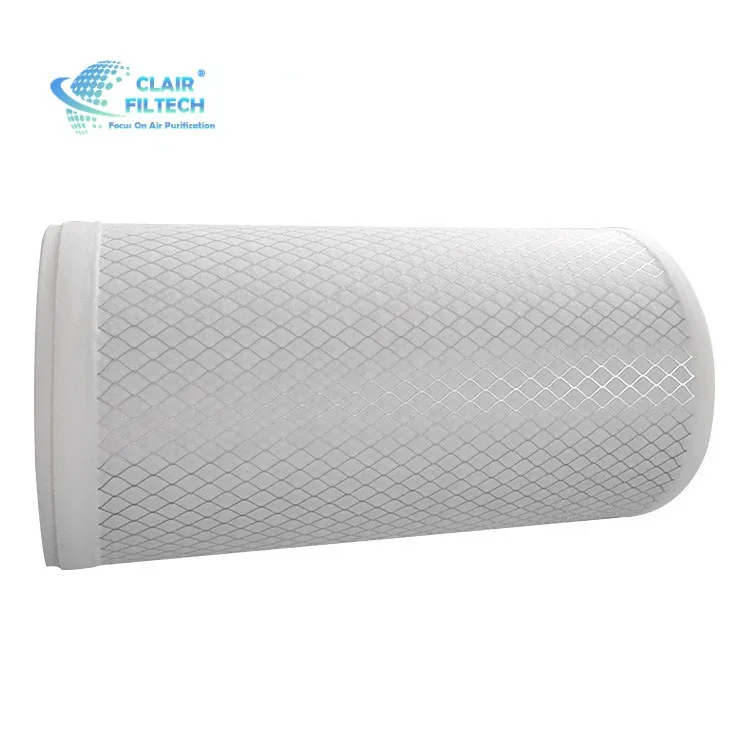 G4 Pre-filter media Blue White ventilation equipment Synthetic Laminate Wire Mesh Laminate Media