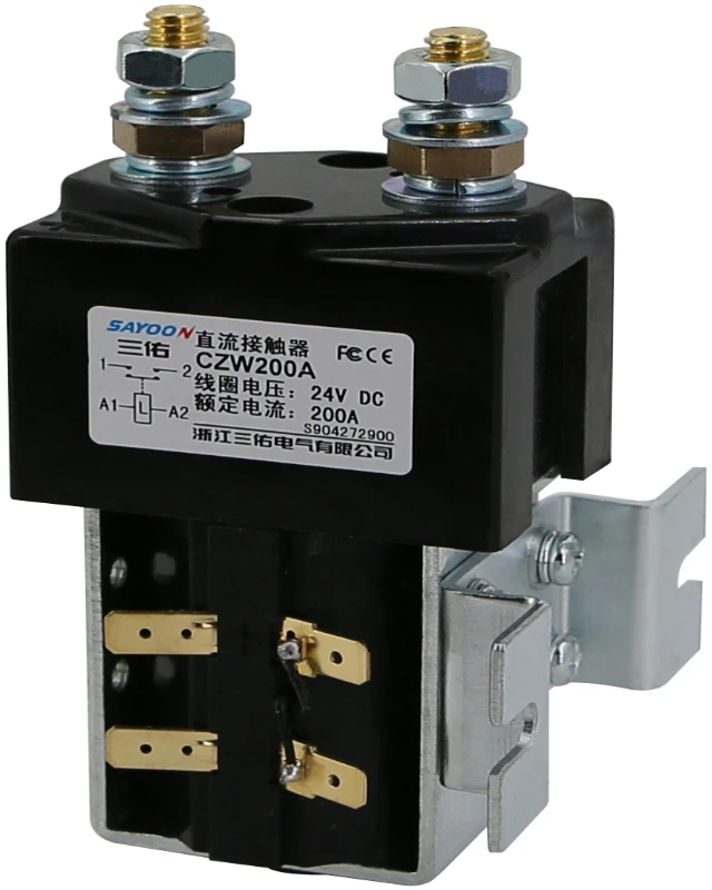 Контактор постоянного тока CZW200A/CZW300A/ZJW200A/SW180 SAYOON