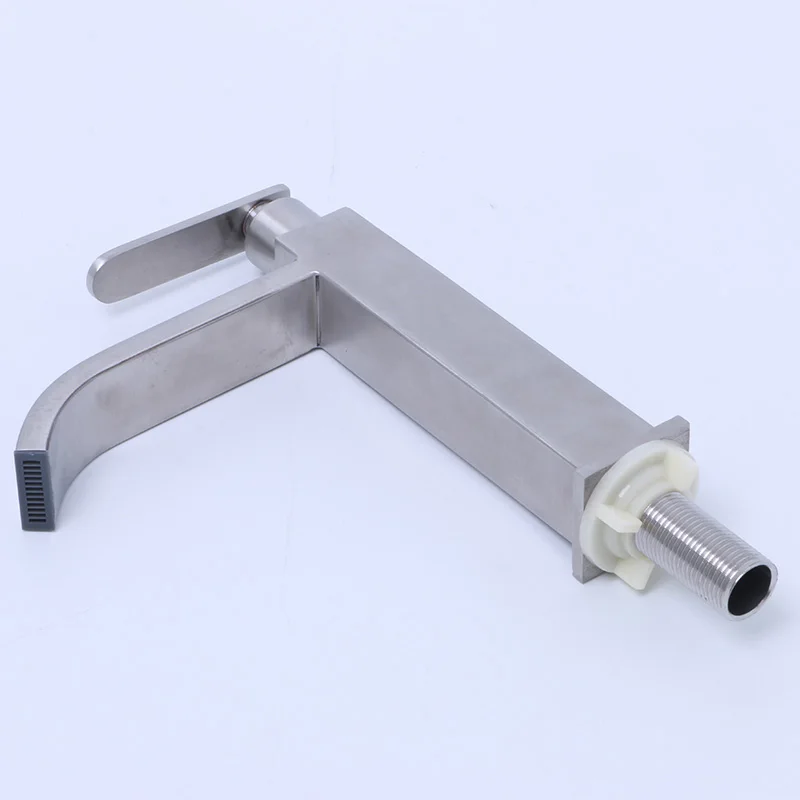 Best Price Bathroom Sink Waterfall Faucet Basin Mixer Hs Code Single Handle Wash Tap Modern Contemporary Ceramic ODM  OEM