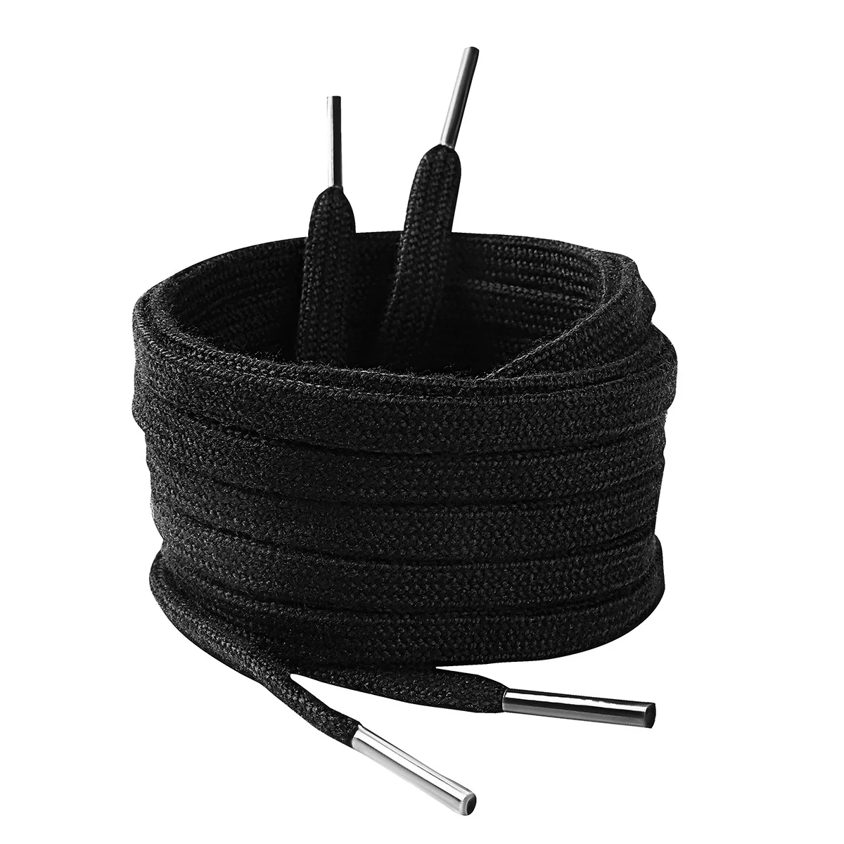 High quality Pure Cotton Cavas Shoelaces Flat Cotton material Shoe laces for Sneakers