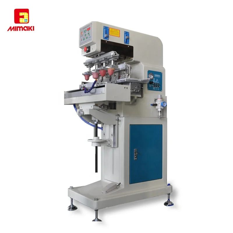 Automatic Four Color Watch Dial Pad Printing Machine with Shuttle