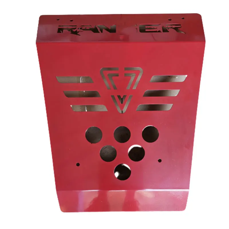 
4x4 Steel Engine Cover Protector Splash Guard Skid Plate For Ford Ranger T7 2015-2018 