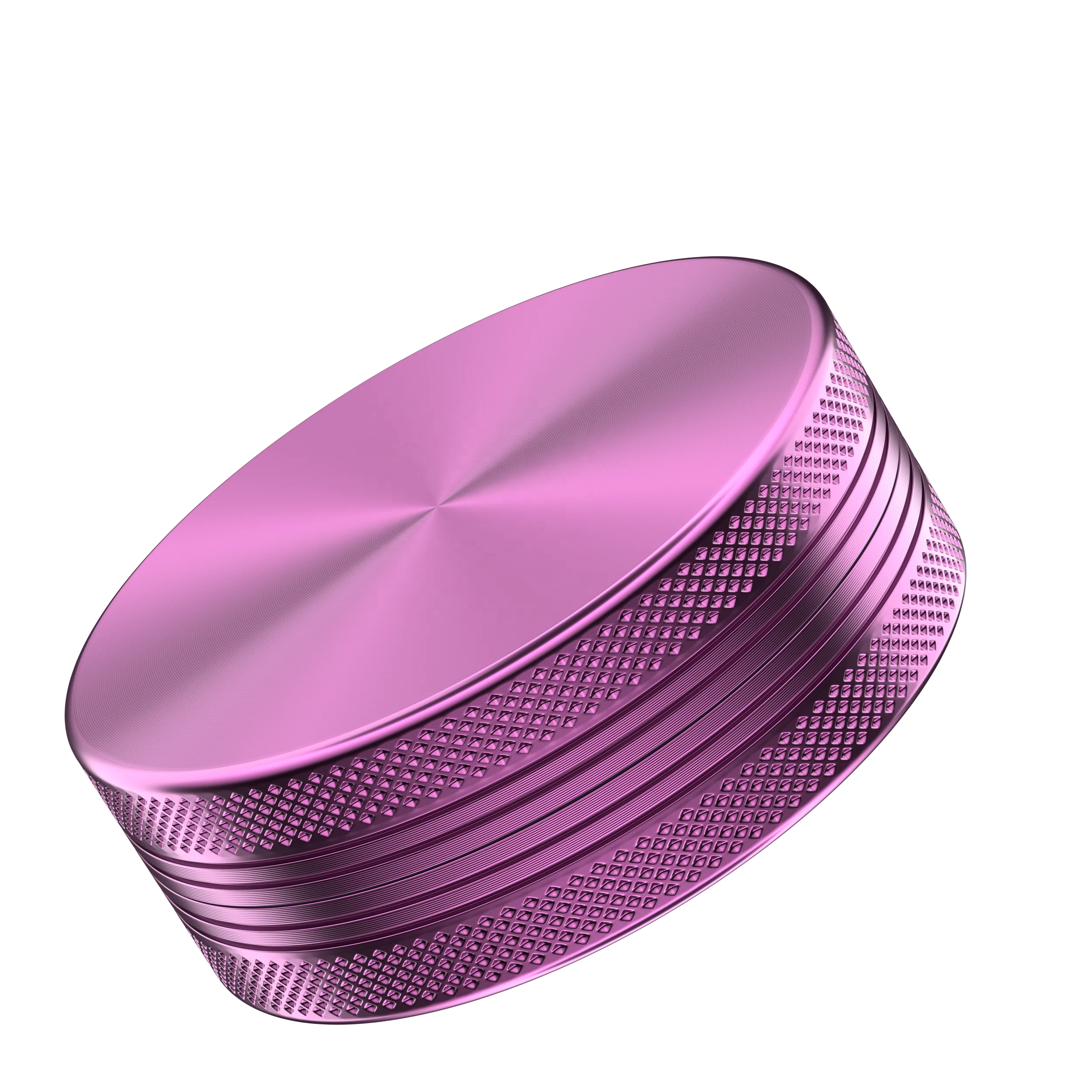 New 2 Layers 63mm Alloy Metal Herbal Herb Tobacco Grinder cigarette Smoke Smoking Herb Grinders With Smoking Accessories