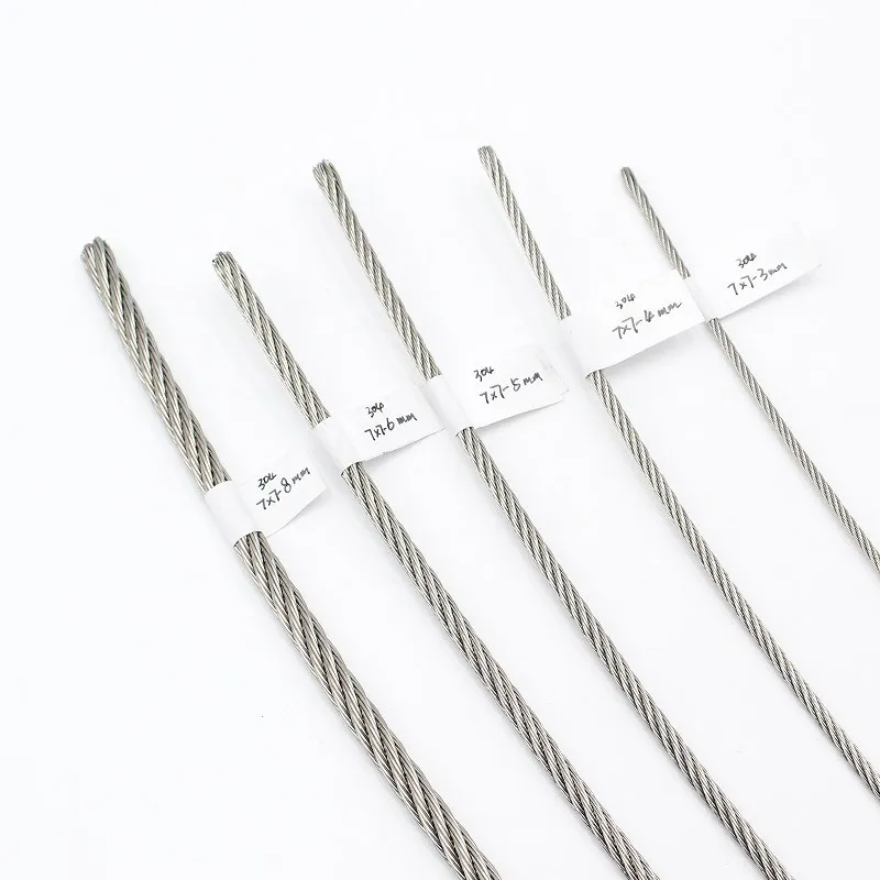 High corrosion resistance aisi 304 SS 1.5mm stainless steel wire rope