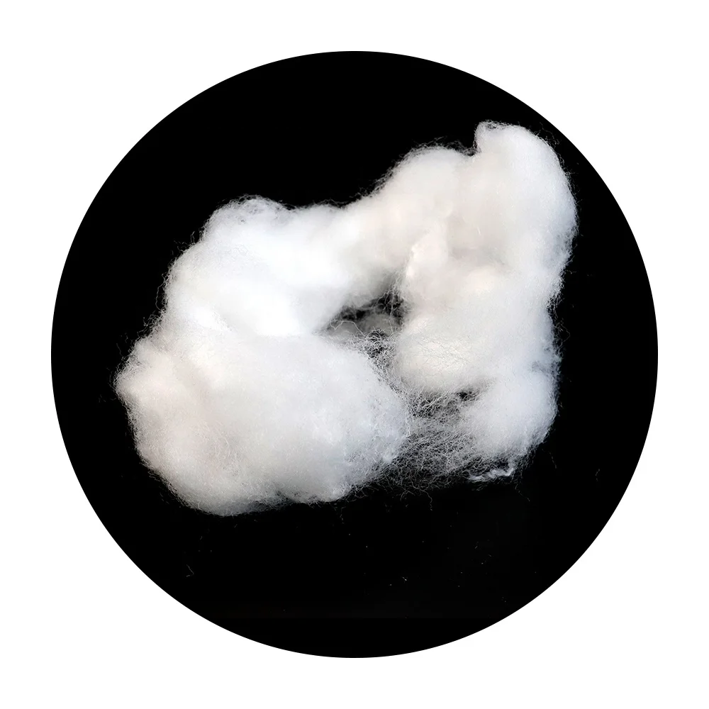 Biofabrication 30DX51mm luster high viscosity polyamide nylon 6 staple fiber for fishing net