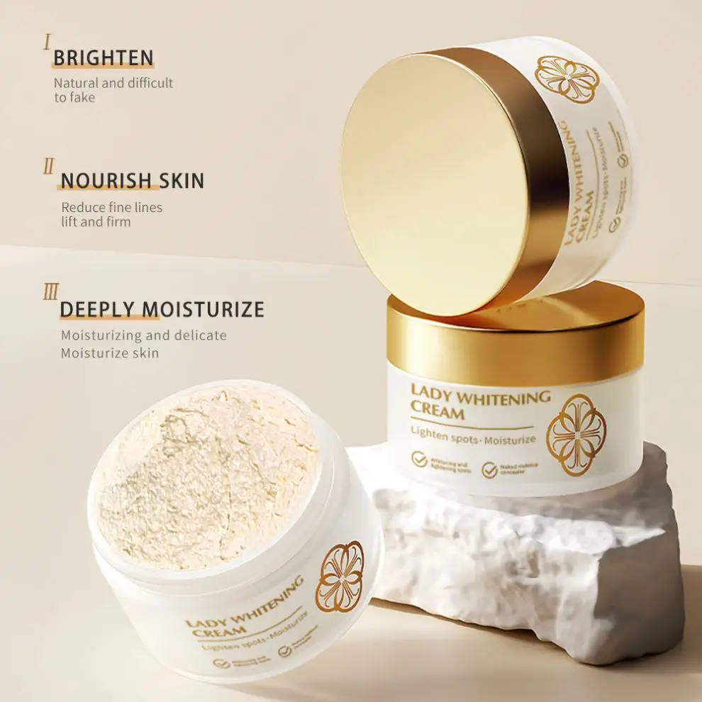 cosmetic custom brightens skin care smooth moisturizing dark spot freckle removal whitening face cream