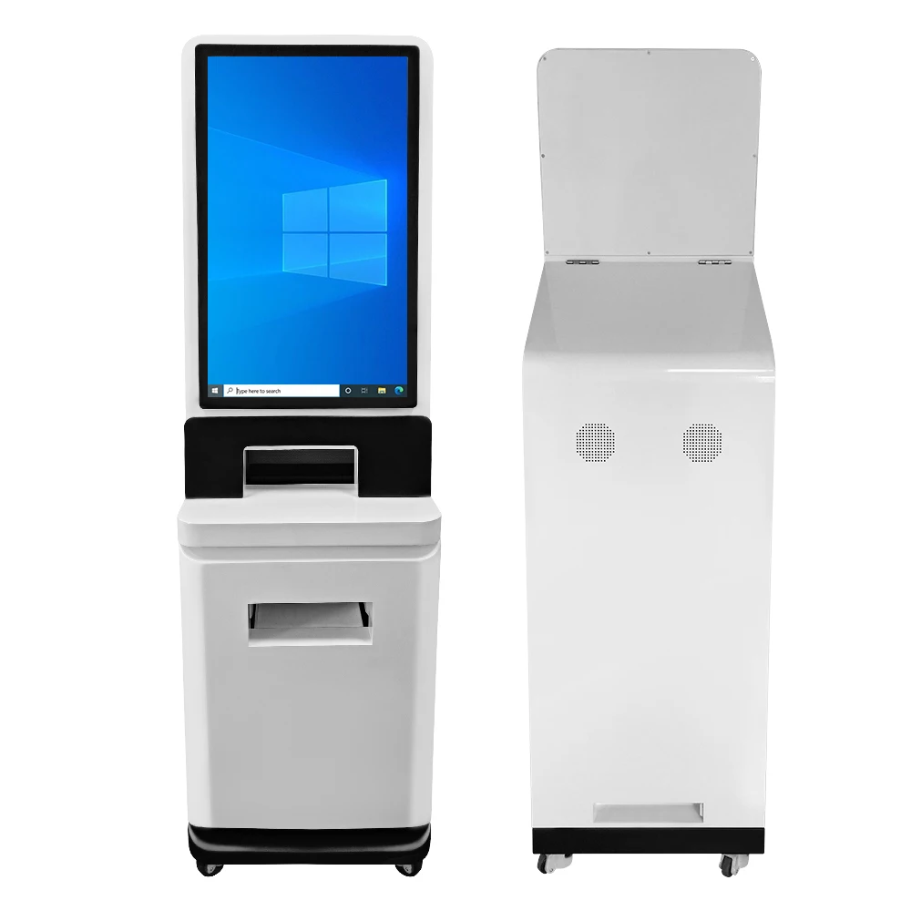 32inch university Automatic Self Service photo printing kiosk / A4 Document Printing kiosk
