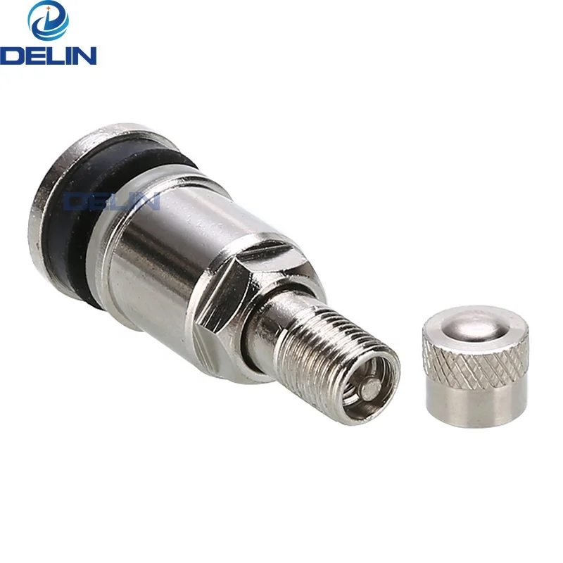 Car Metal Clamp-in Tubeless Tyre Tire valve stem Wheel Schrader Valves