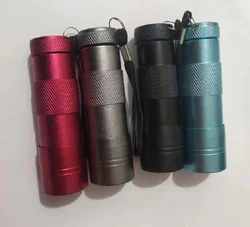 Mini UV Nail Lamp Presser Handheld LED Nail Curing Nail Dryer with Silicone Head 12beads Nice Gift Choice