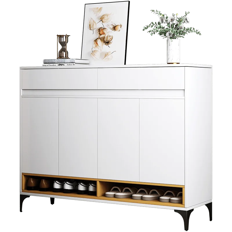 2022 Tipping shoe storage cabinet shoe rock cabinet that can add lots of shoes vertical cabinets