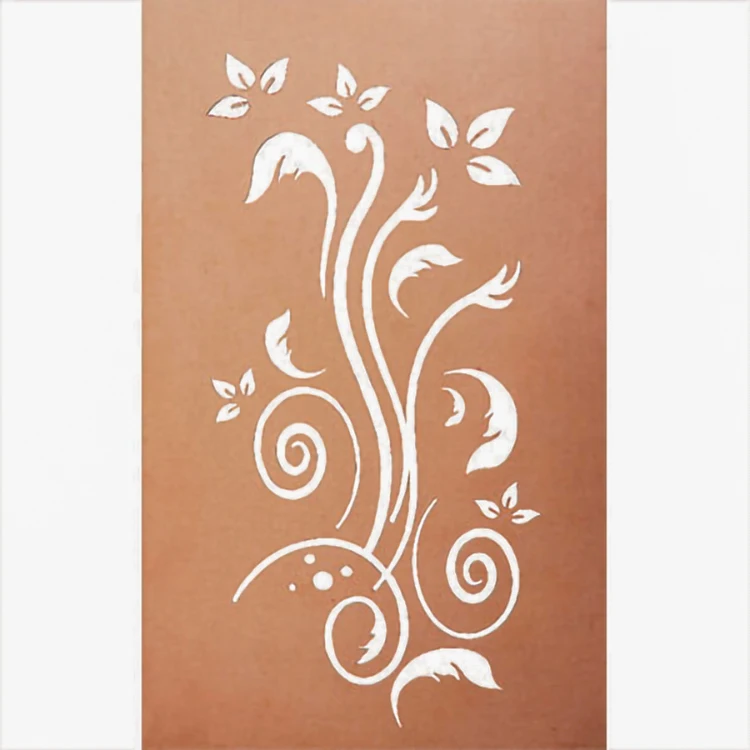 Новый дизайн лазерная резка металлический экран искусство декоративная конфиденциальность металл наружные и внутренние настенные стальные экраны corten
