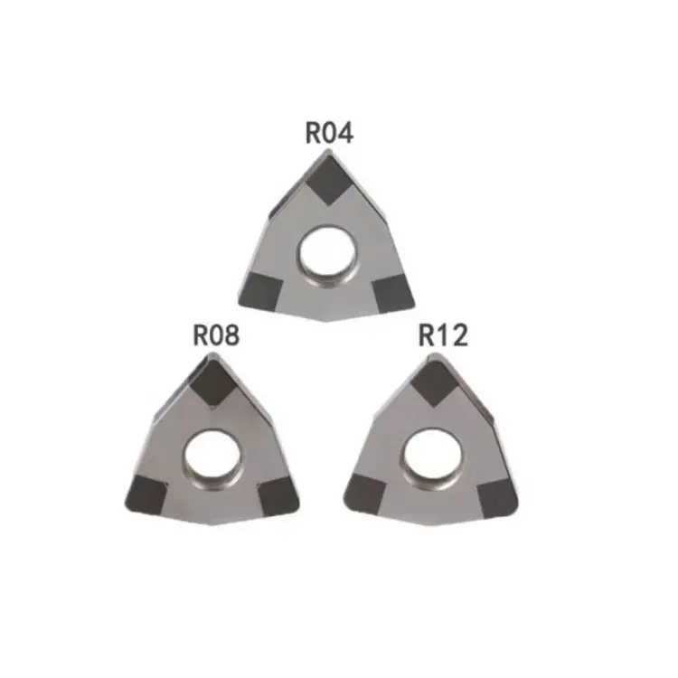 High Stability Cbn Cutting Tools Inserts Wnga080412 Wnga080408 Wnga080404 Pcbn Braze Insert For Roll