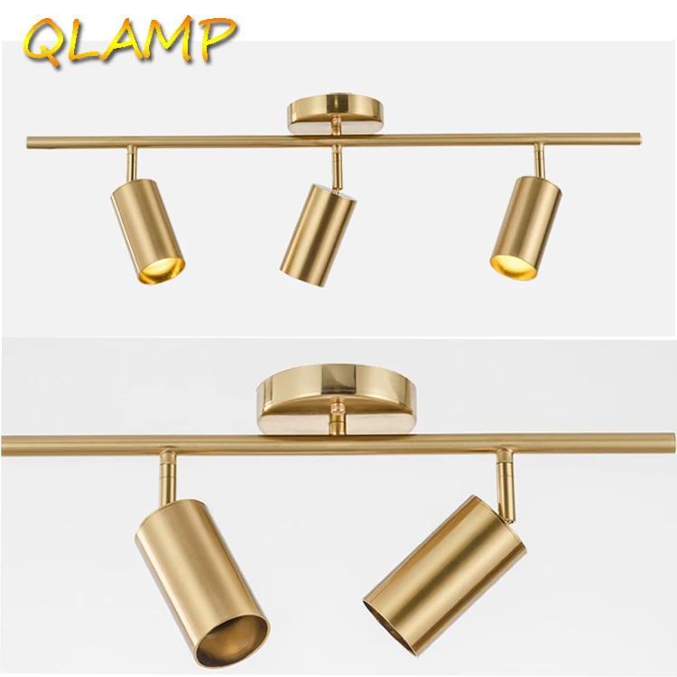 LINER Track Light 40W Led Tracklights System Mini Motorized Track Lighting Gold Track Light For Store Shop Restaurant