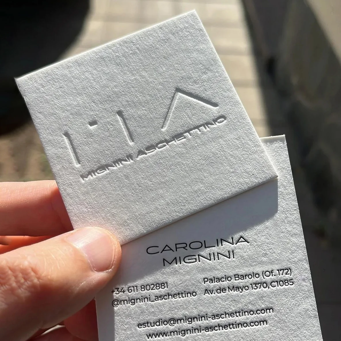 Wholesale Luxury Foil Gold Letterpress Greeting Card Custom Business Card Debossed Thank You Cards With Envelopes