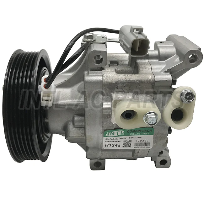 DENSO SCSA06C 88310-0D180 88310-52421 88310-0D091 447220-6532 auto ac air conditioning compressor for Yaris Verso