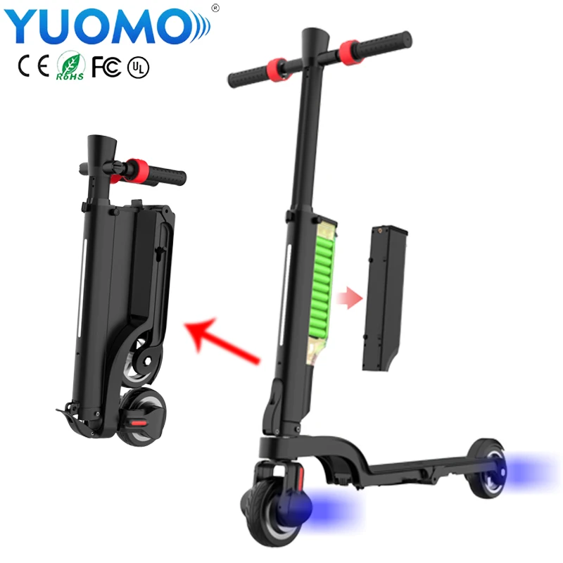Cheap 250W Battery Two Wheel Adult Folding High Quality High Speed Electric Scooter / Mini Wholesale Electric Scooter