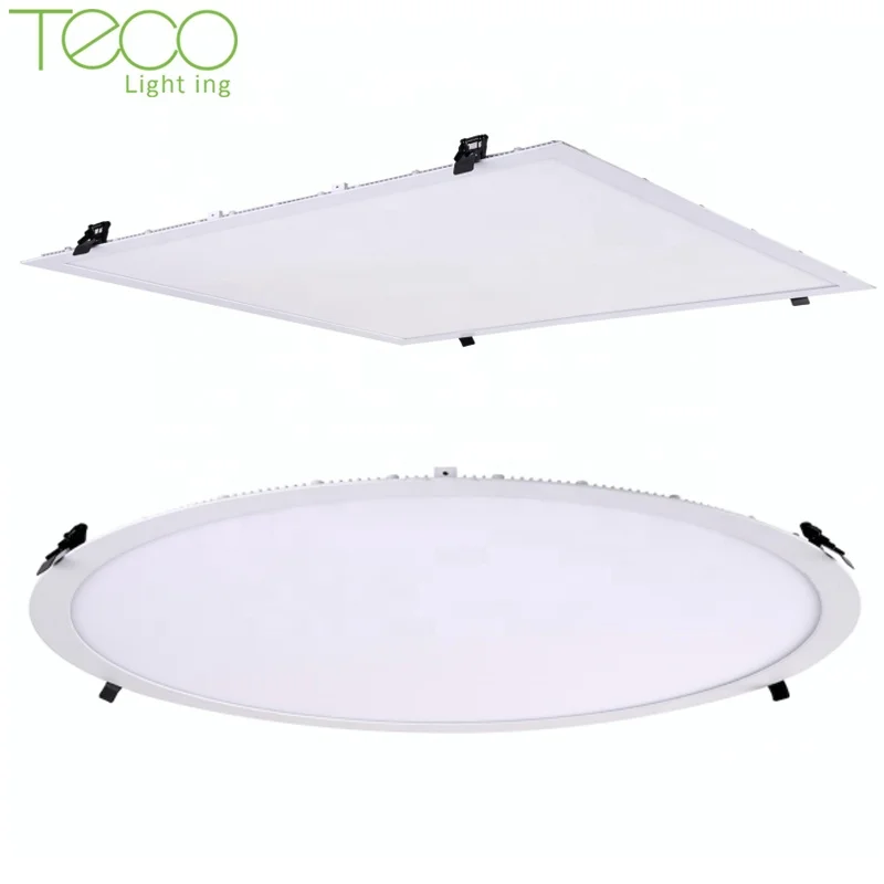 
Factory wholesale super bright smart ultra thin slim embedded buy rohs square round led slim panel light 
