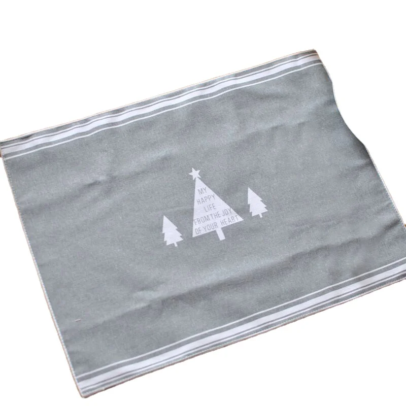 Прямые поставки с фабрики, бесплатные образцы, чайные полотенца, кухонное полотенце из 100% хлопка с принтом