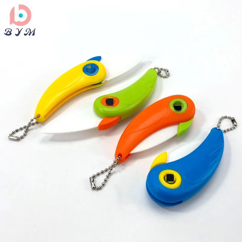 CRK001 Bird Shape Folding Ceramic Knife Kitchen Home Portable Folding Fruit Knife